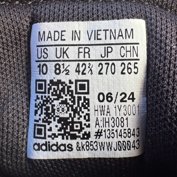 Adidas VL Court Bold Women's Size 10 Platform Shoe Sneaker Leather Streetwear - Picture 2 of 8